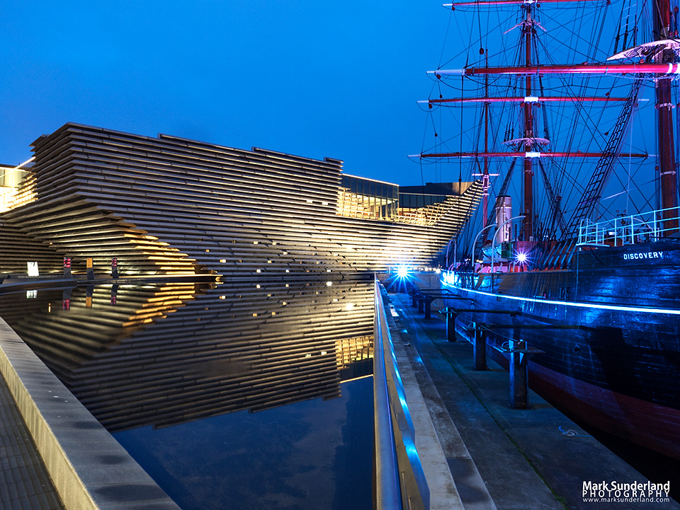 V&A Dundee design museum and RRS Discovery museum ship